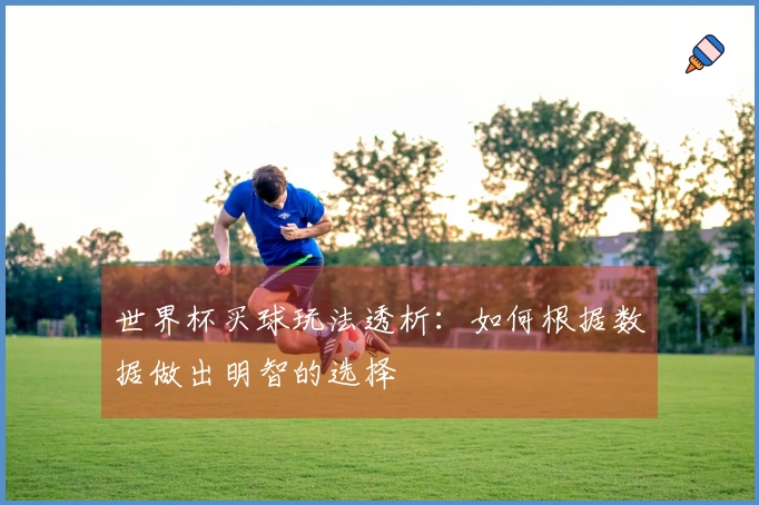 世界杯买球玩法透析：如何根据数据做出明智的选择