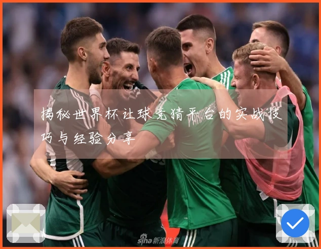 揭秘世界杯让球竞猜平台的实战技巧与经验分享